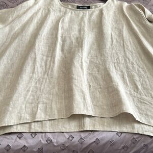 Linen Karen Kane Top Size Large